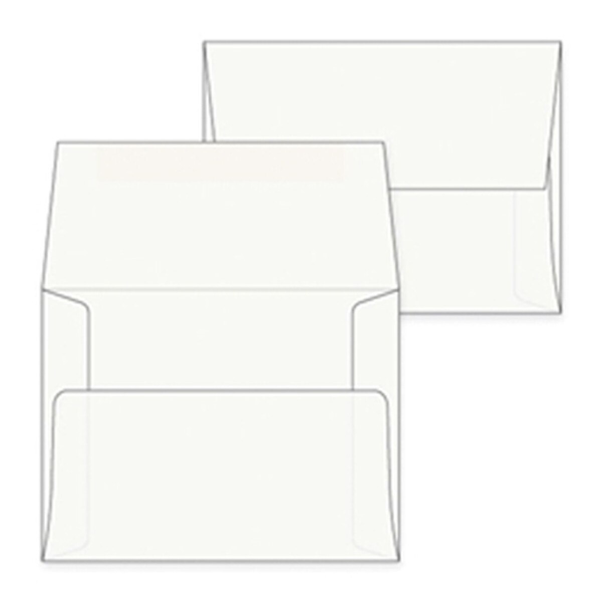 A1 / 4 Bar White Envelopes